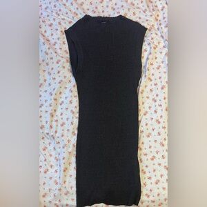 vintage black forever 21 long dress